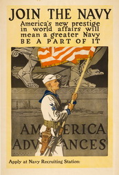 JOIN THE NAVY AMERICA'S NEW PRESTIGE 